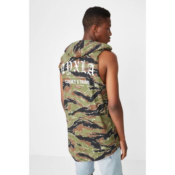 Cotton On Men Hustle Muscle hoodie tshirt size small - Picture 4 of 5